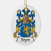 Renaud Family Crest Keramisch Ornament (Rechts)