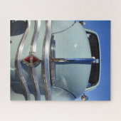 Renaul* 4CV, Franse auto. Legpuzzel (Horizontaal)