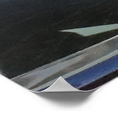 Renaul* 4CV, Franse auto. Poster (Hoek)