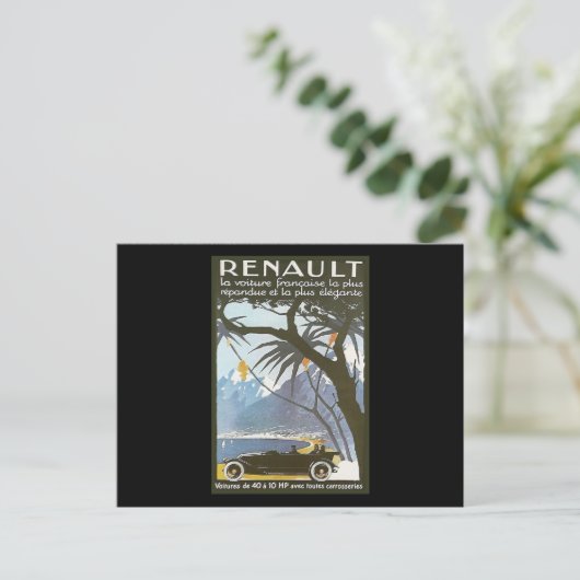 Renault Briefkaart (Staand voorkant)
