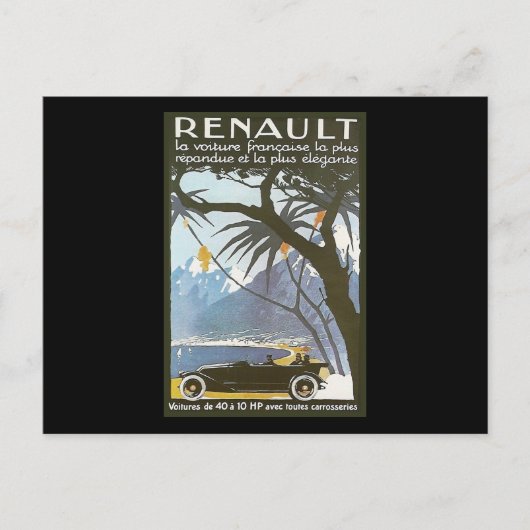 Renault Briefkaart (Voorkant)