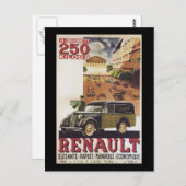 Renault Briefkaart (Voorkant / Achterkant)