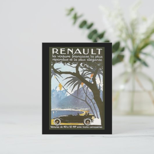 Renault Briefkaart (Staand voorkant)