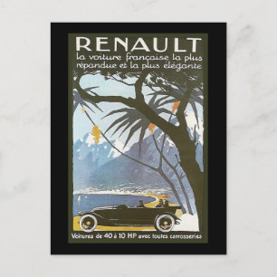 Renault Briefkaart
