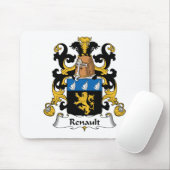 Renault Family Crest Muismat (Met muis)