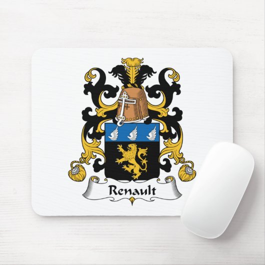 Renault Family Crest Muismat (Met muis)