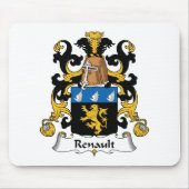 Renault Family Crest Muismat (Voorkant)