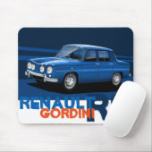 Renault R8 Gordini Mouse Mat Muismat (Met muis)