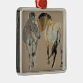 Rencontre Metalen Ornament (Rechts)