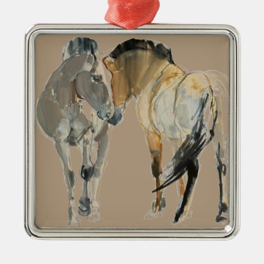 Rencontre Metalen Ornament (Voorkant)