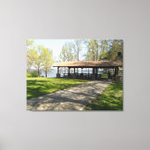 Rend Lake in Southern Illinois Canvas Afdruk (Voorkant)