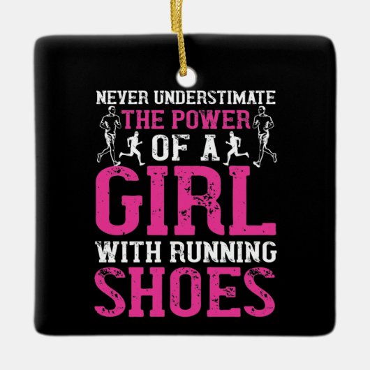 Rend - nooit onderschat kampioen keramisch ornament (Voorkant)