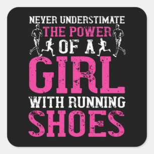 Rend - nooit onderschat kampioen vierkante sticker