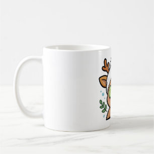 Rendeer Spa Dag Grappige Kerst Kunst Koffiemok