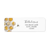 Rendelabel voor honingbijen etiket (Voorkant)