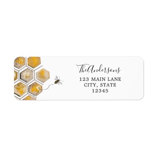 Rendelabel voor honingbijen etiket (Voorkant)