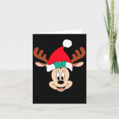 Rendelierhoorns Kerstmannenhoed Kaart (Voorkant)