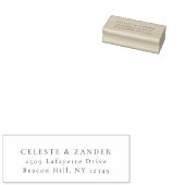 Rendement Adres Rubberstempel (Gestempeld)