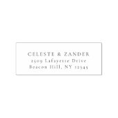 Rendement Adres Rubberstempel (Afrduk)