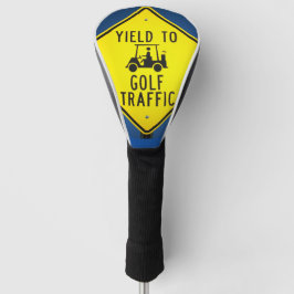 Rendement voor Golf Traffic Road Sign Golfheadcover