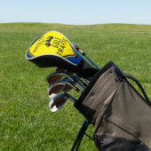 Rendement voor Golf Traffic Road Sign Golfheadcover (Insitu)