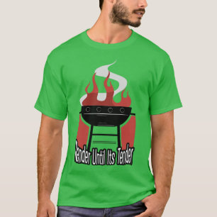 Renderen tot zijn tedere BBQ Barbeque Grill Grilli T-shirt