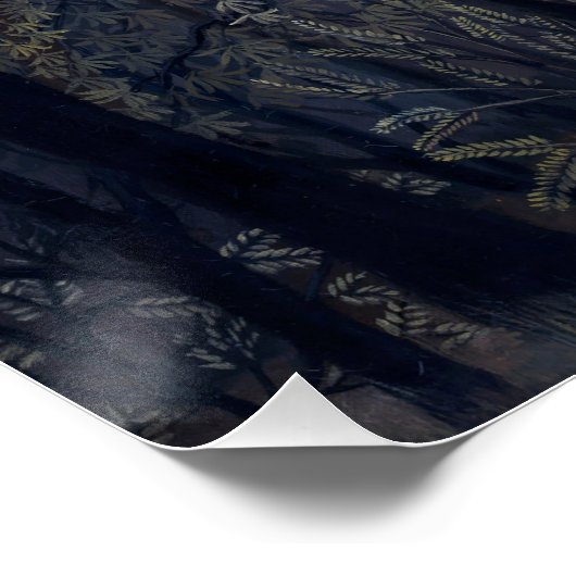 Rendez-vous in het bos 1889 perfect poster (Hoek)