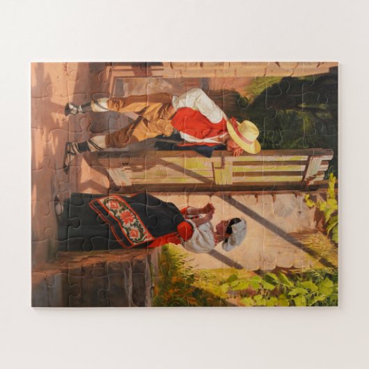 rendez-vouskunst legpuzzel (Horizontaal)