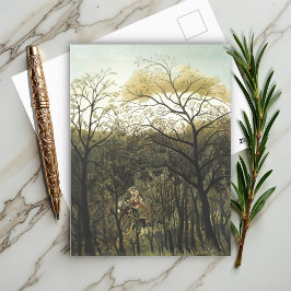 Rendezvous in the Forest, Henri Rousseau Briefkaart