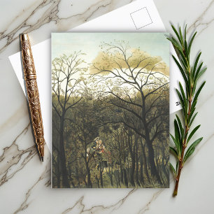 Rendezvous in the Forest, Henri Rousseau Briefkaart