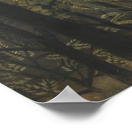 Rendezvous in the Forest, Henri Rousseau Poster (Hoek)