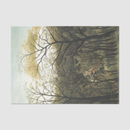 Rendezvous in the Forest, Henri Rousseau Tissuepapier