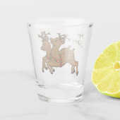 rendier 1 shot glas (Achterkant)