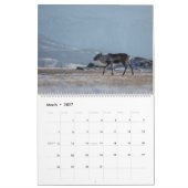 Rendier 2027 kalender (Mar 2027)