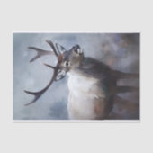 Rendier 3 Decoupage papier (Voorkant)