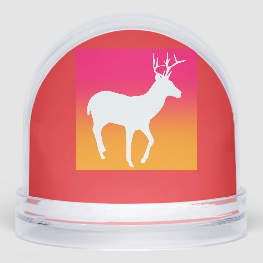 Rendier afbeelding sneeuwbol (Voorkant)