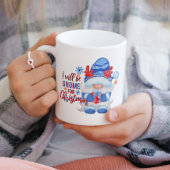 Rendier Antlers Gift Pun Hygge Kerst Gnoom Koffiemok