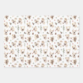 Rendier Boerderij Kerstboom Boerderij | Vakantie Inpakpapier Vel (Voorkant)