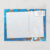 Rendier Briefkaart (Achterkant)