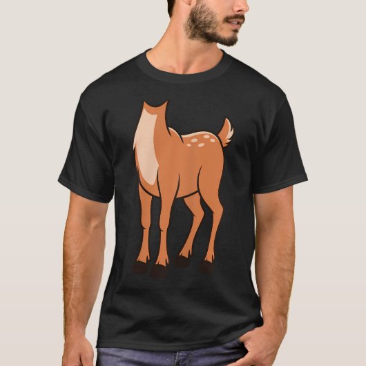 Rendier Bruin T-shirt (Voorkant)