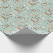 Rendier Cadeaupapier (Hoek)
