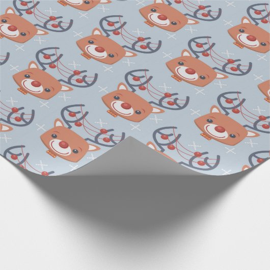 rendier cadeaupapier (Hoek)