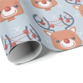 rendier cadeaupapier (Rol Hoek)