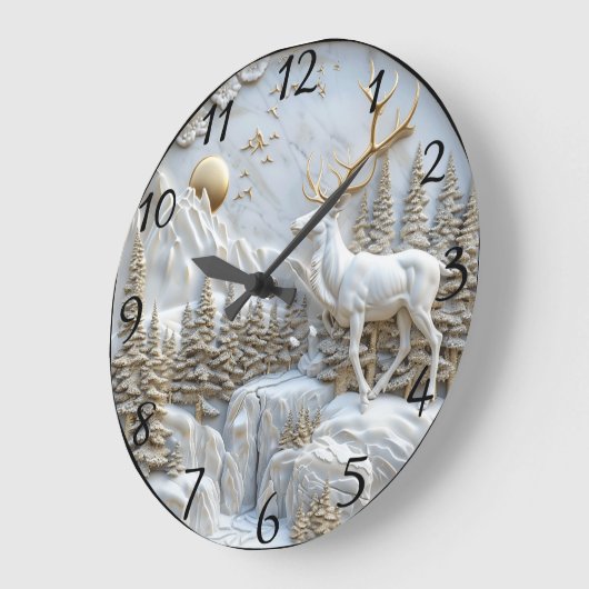 Rendier Charm voor Kerstmis Grote Klok (Hoek)