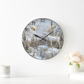 Rendier Charm voor Kerstmis Grote Klok (Huis)