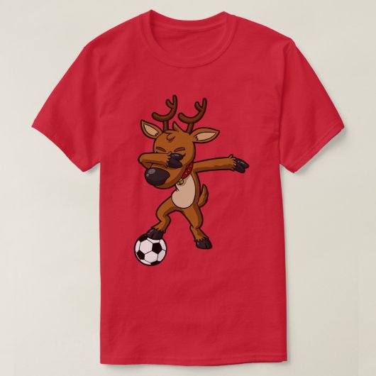 Rendier Christmas Dab Dance T-shirt (Design voorkant)