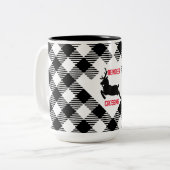 "Rendier Crossing" Coffee/Tea Mok (Voorkant links)