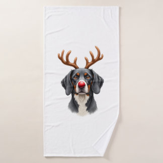Rendier Dog Great Dane Kerstmis Great Dane Honden  Badhanddoek