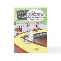 Rendier Droppings Kerstmis Grappige Kaart