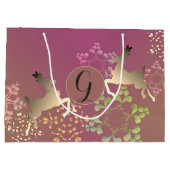 rendier- en snuitvlokken groot cadeauzakje (Achterkant)